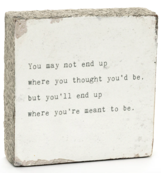Cedar Mtn- You May Not End Up... Block