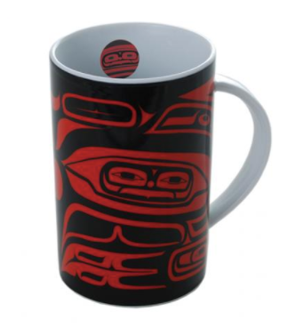 Porcelain Mug, Raven-Mark Garfield