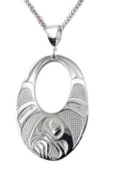 Necklace, Raven Wing-Bill Helin