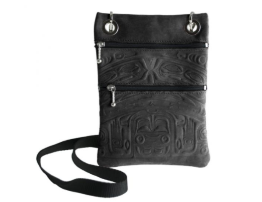 Purse/Passport Pouch (Nubuck), Bear Box-Clifton Fred