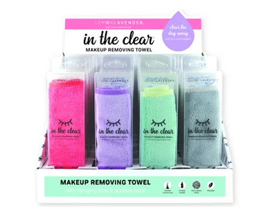Makeup Removing Towels, "In the Clear"