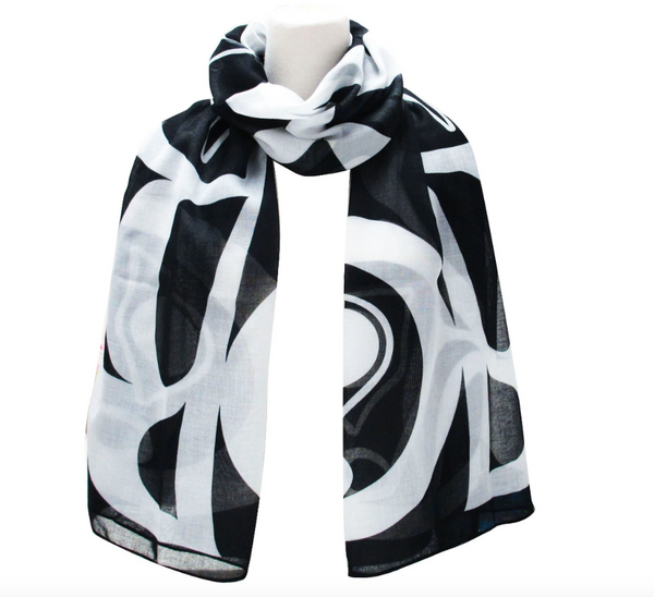 Scarf, Raven-Roy Henry Vickers