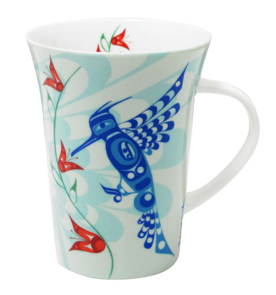 Porcelain Mug, Peace, Love & Happiness-Francis Dick