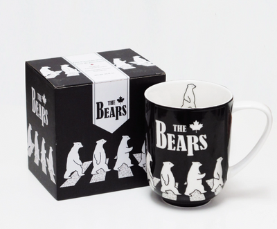 Porcelain Mug, Canadian Bears-Oscardo