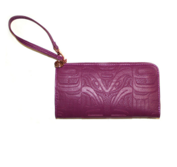 Clutch, Embossed Raven-Francis Horne Sr.