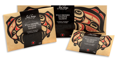 Wild Smoked Salmon, Travel Packs