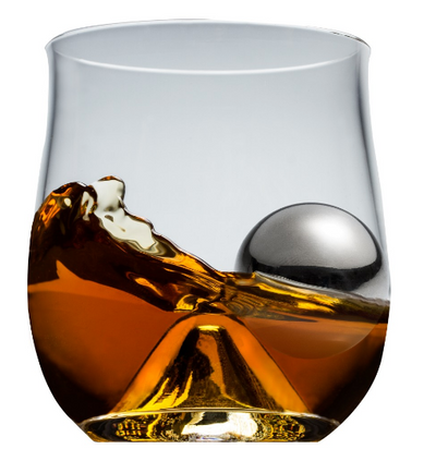 Rox & Roll Whisky Glass, 4Pc Set-Brilliant