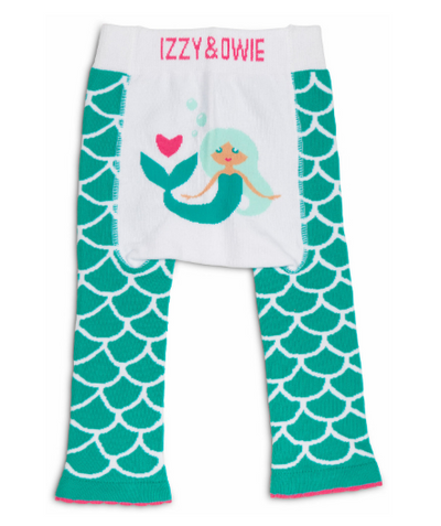 Izzy & Owie- Leggings, Seafoam Mermaid