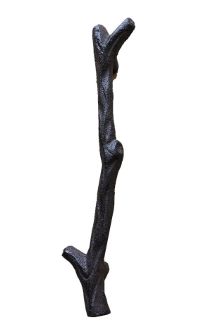 Twig Handle, Cast Iron