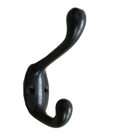 Hand Forged Hook, Cast Iron