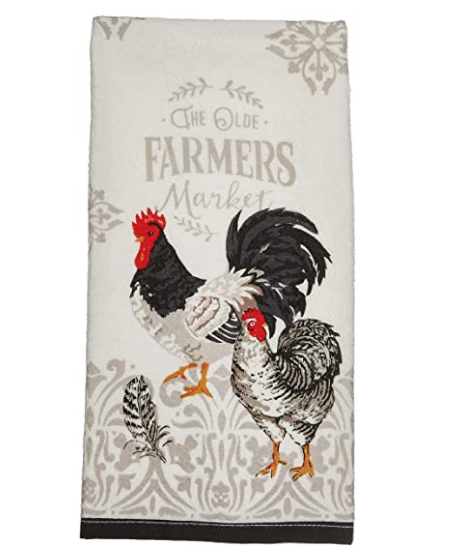 Tea Towel, Terry Cloth Rooster