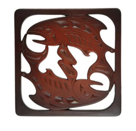 Trivet, Salmon-Mark Garfield