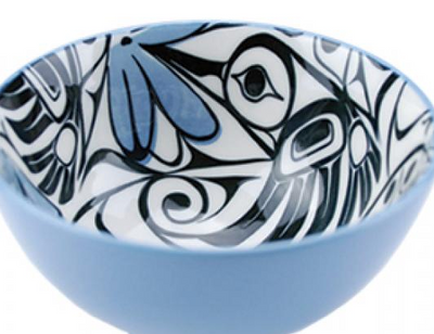 Ceramic Bowl (4.25"), Hummingbird-Bill Helin