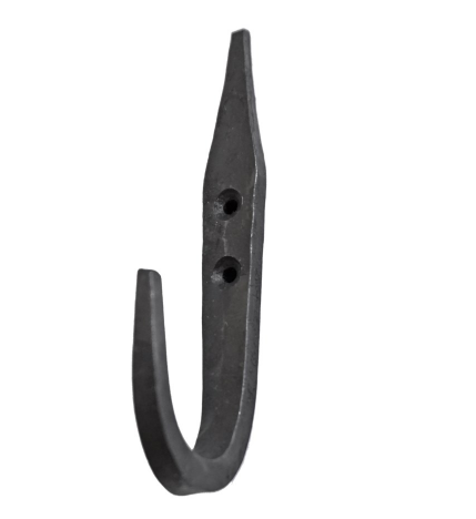 Large Hook, Hand Forged-Cast Iron