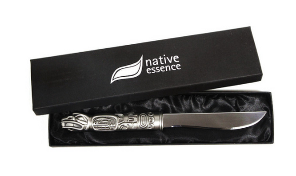 Knife, Pewter Raven-Gordon White