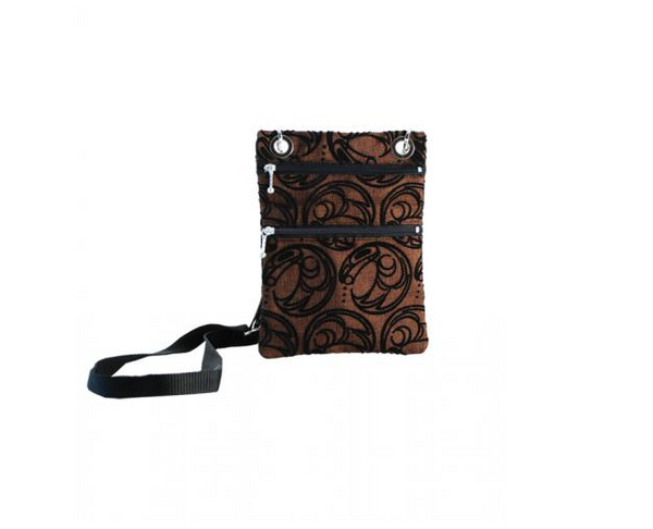 Purse/Passport Pouch, Raven-Connie Dickens