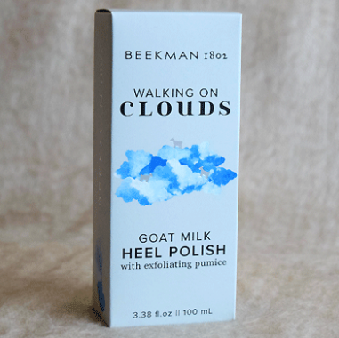 Beekman 1802, Goat Milk, Walking on Clouds Heel Polish