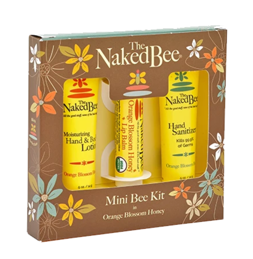 Naked Bee- Orange Blossom Honey Mini Kit