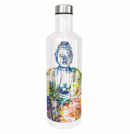 Water Bottle, Glass-Zen