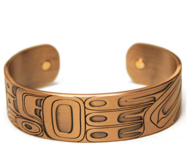 Copper Cuff, Raven & Moon-Gordon White
