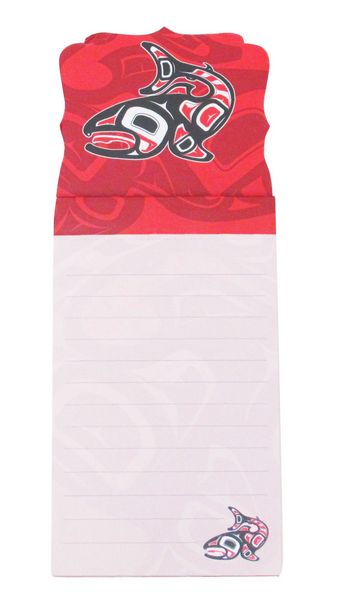 Notepad (Magnetic), Salmon-Jamie Sterritt