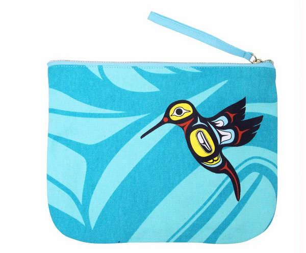 Eco-Zip Pouch, Hummingbird