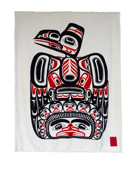 Blanket, Velura-Children of the Raven (Bill Reid)