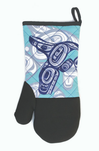 Oven Mitt (Silicone), Whale-Ernest Swanson