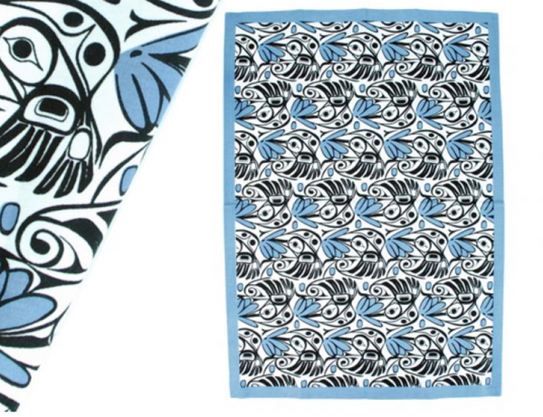Tea Towel, All Over Hummingbird-Bill Helin