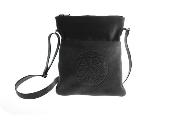 Purse, Leather Solo Bag (Eagle)-Bill Helin