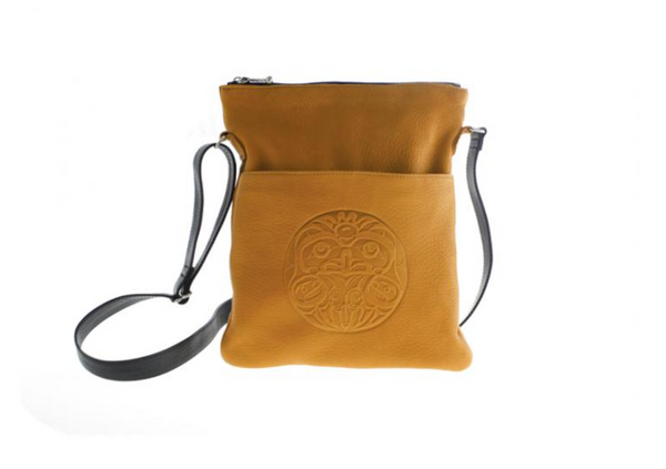 Purse, Deerskin Solo Bag (Eagle)-Bill Helin