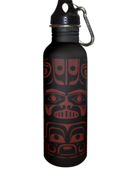 Water Bottle, Chilkat Whale-Ryan Cranmer