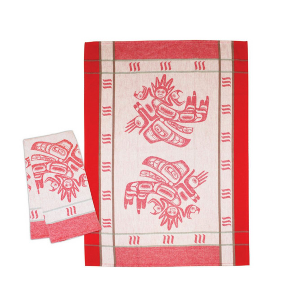 Tea Towel, Running Raven