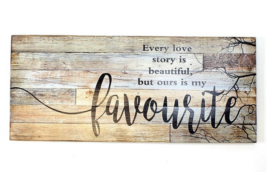 Every Love Story is Beautiful, But ... Wall Decor