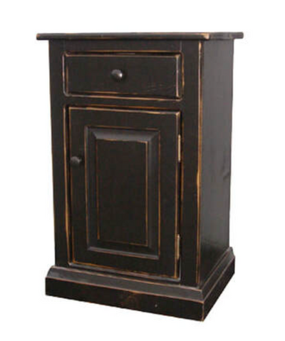 Authentic Wood Side Table-#342