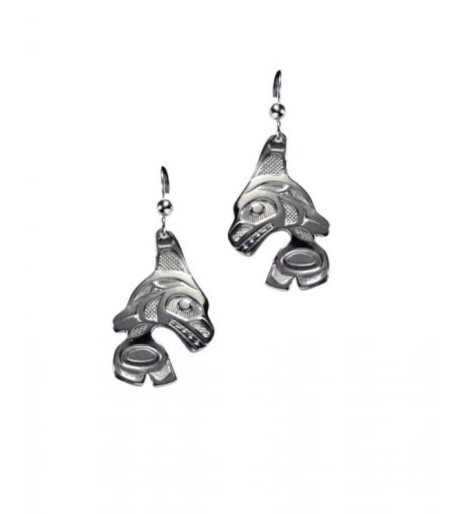 Earrings, Orca-Bill Helin