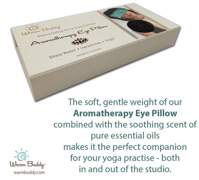 Aromatherapy Eye Pillow, Warm Buddy