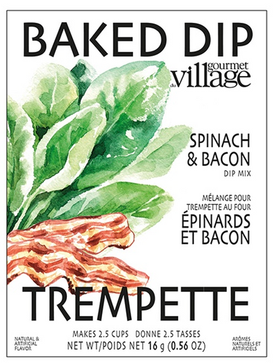 Gourmet du Village, Dip Mix, Spinach & Bacon