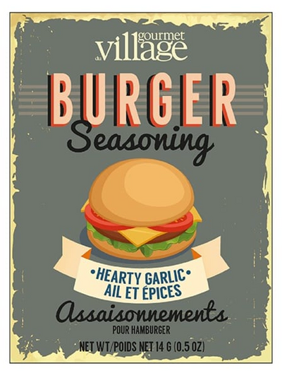 Gourmet du Village, Seasoning, Burger