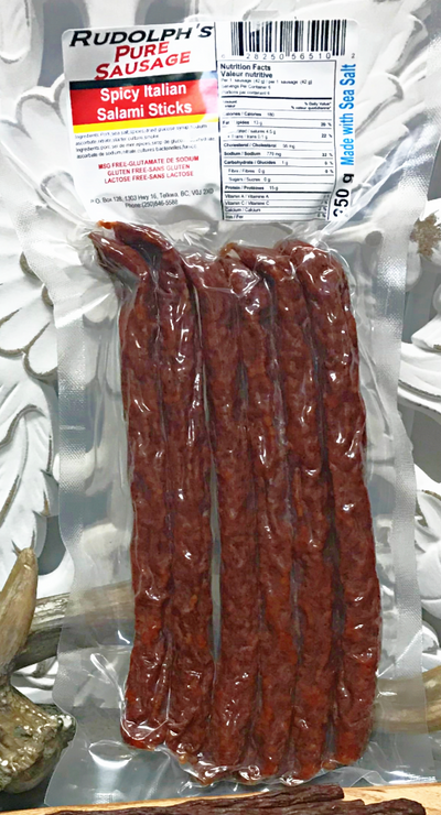 Rudolph's Pure Sausage, Spicy Italian