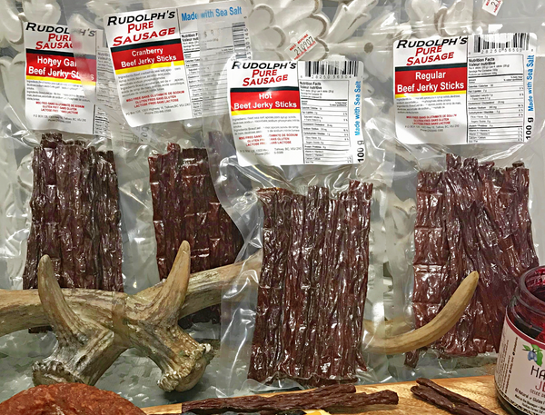 Rudolph's Pure Sausage, Jerky Sticks