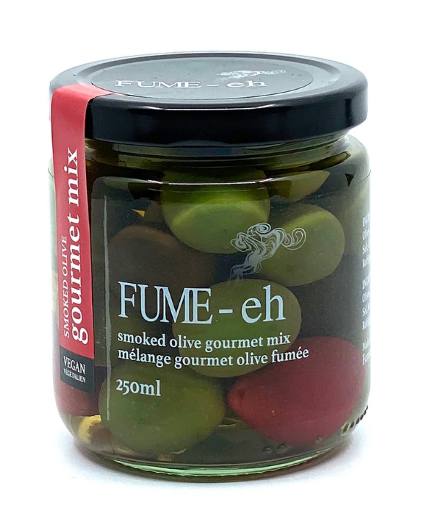 FUME-eh, Smoked Gourmet Olives Mix Jar