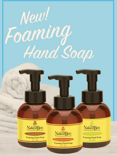 Naked Bee- Orange Blossom Honey Foaming Hand Soap