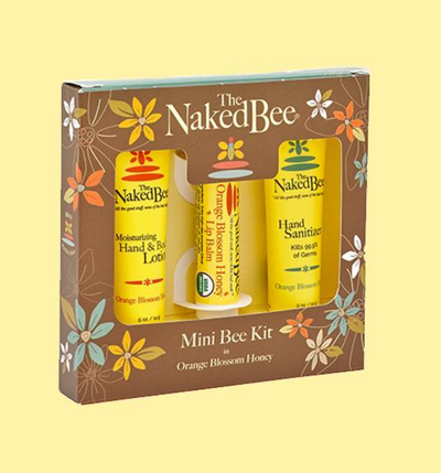 Naked Bee- Organic Lip Balm Trio