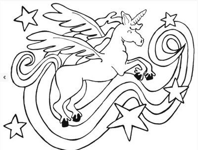 Pillowcase Painting Kit, Unicorn-Artburn