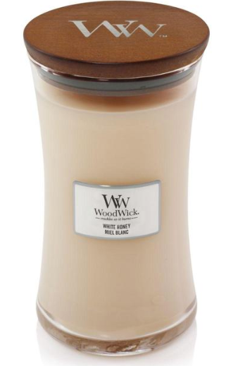 Woodwick/Crackling, White Honey