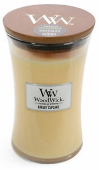 Woodwick/Crackling Candle, Bakery Cupcake