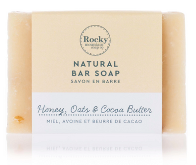 Rocky Mtn- Honey, Oats & Cocoa Soap