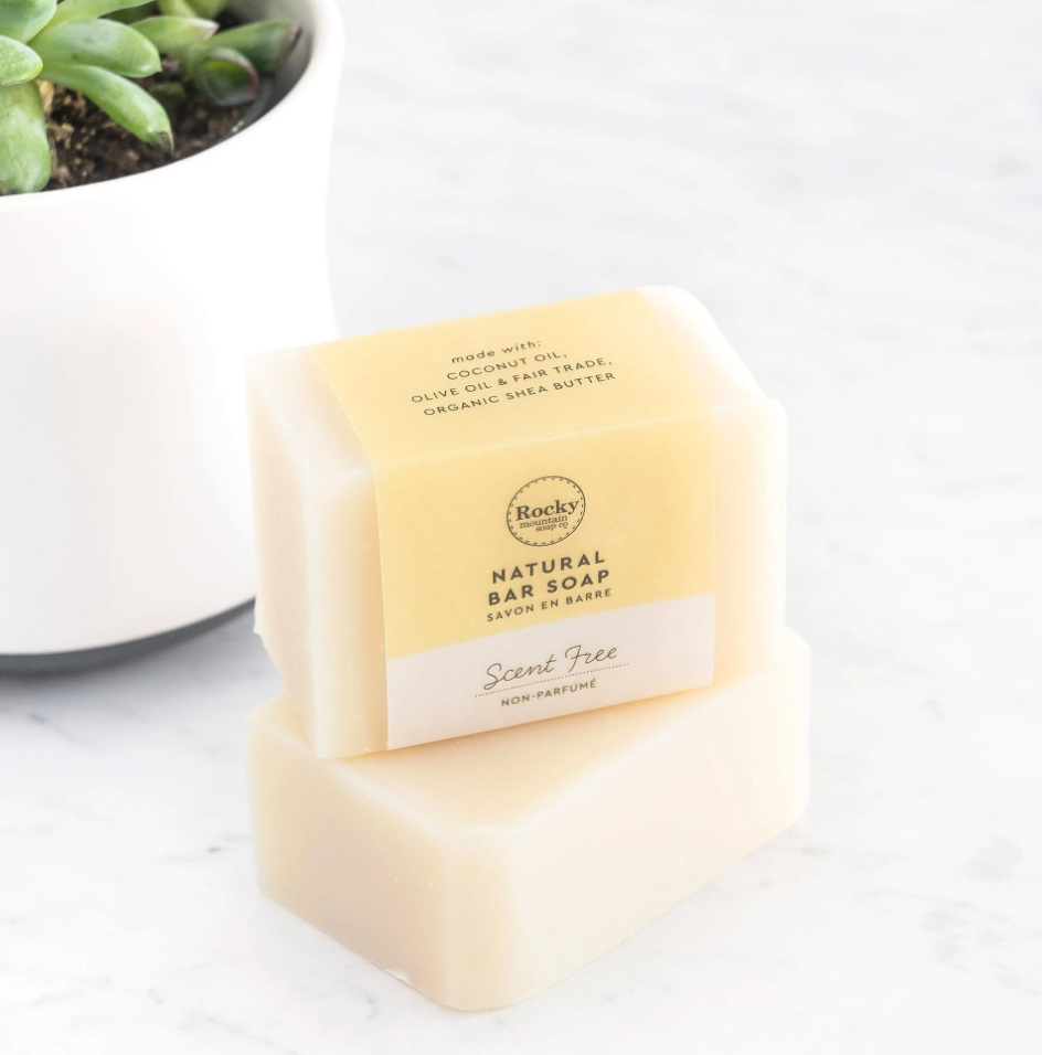 Rocky Mtn- Scent Free Soap Bar