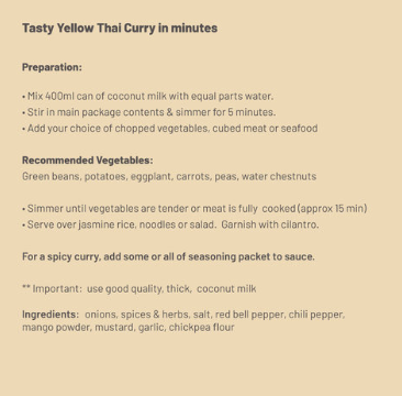 Spice Works- Thai Curry, All-In-One